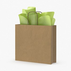 gift-bags-02---large 3d model