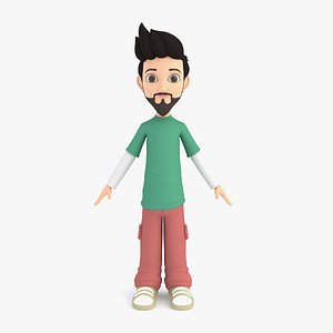 CartoonManWithBeard