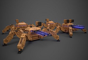 3D model Crab Tank