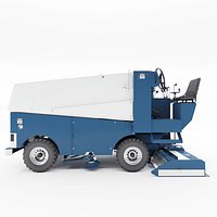 Zamboni ice filling and cleaning machine