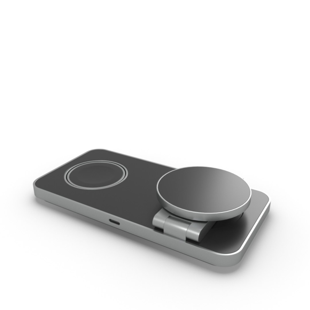 Foldable Wireless Charger PBR 3D model https://p.turbosquid.com/ts-thumb/vx/BlmUIJ/9k/foldablewirelesscharger_05/jpg/1748428951/1920x1080/fit_q87/b14f397d7ef7651088f2216a451ea21d44ce85cf/foldablewirelesscharger_05.jpg