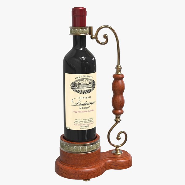 3D bottle holder model TurboSquid 1682273