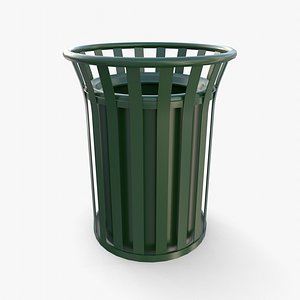 Trash can v2 3D model
