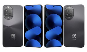 3D Huawei Nova 16z Black model