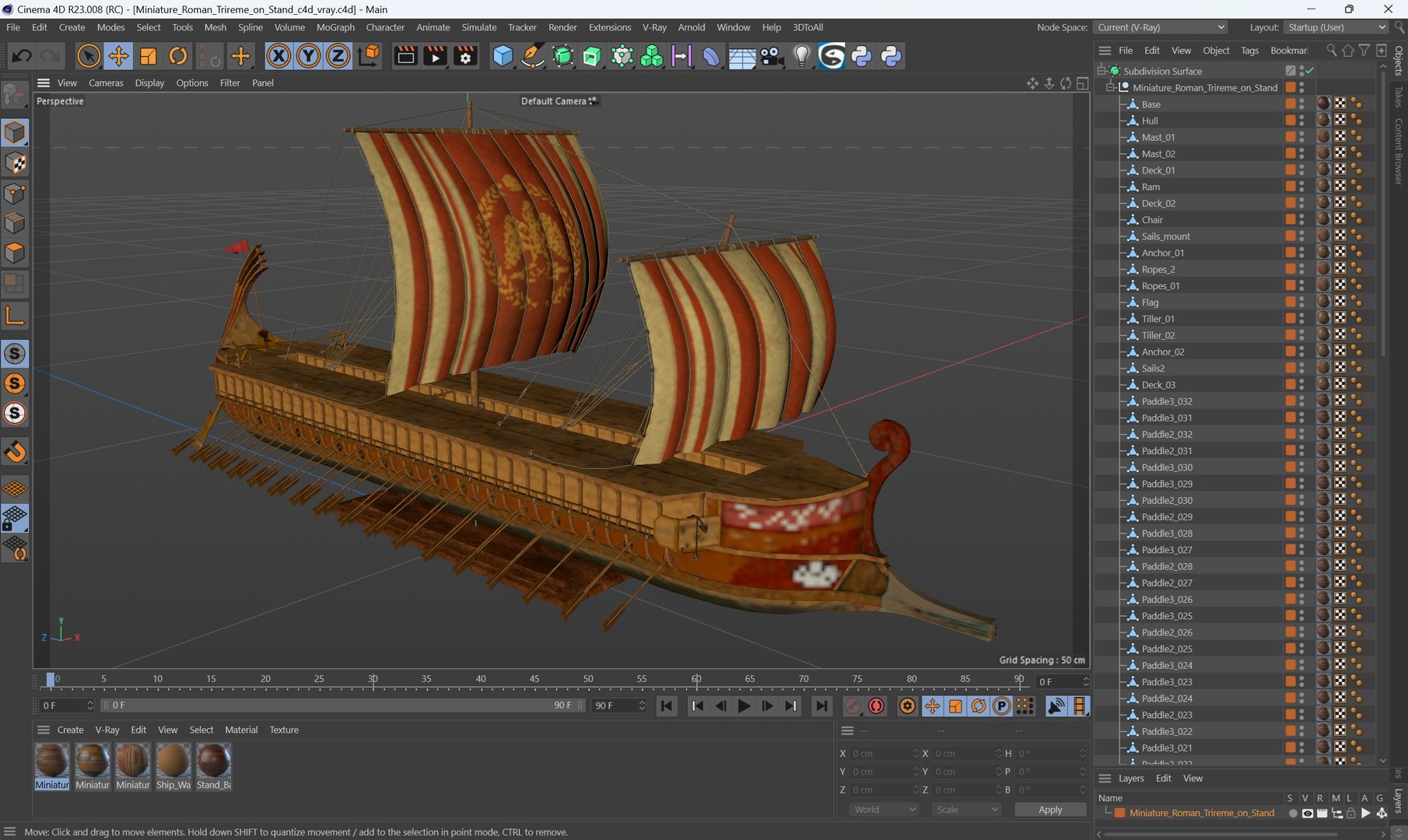 Miniature Roman Trireme on Stand model https://p.turbosquid.com/ts-thumb/vx/IUOFcC/Ld/miniature_roman_trireme_on_stand_1003/jpg/1750628885/1920x1080/fit_q87/bf35fbae570d919ecb9af263e193c45dfd3aad78/miniature_roman_trireme_on_stand_1003.jpg
