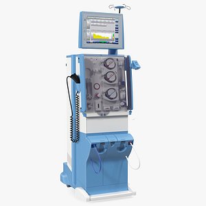 Dialysis Machine Generic 3D Model