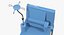 Dialysis Machine Generic 3D Model