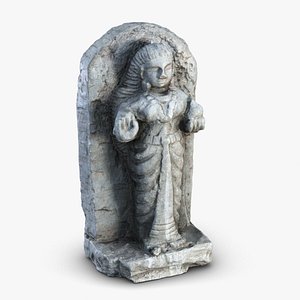 3dsmax indian statuette india