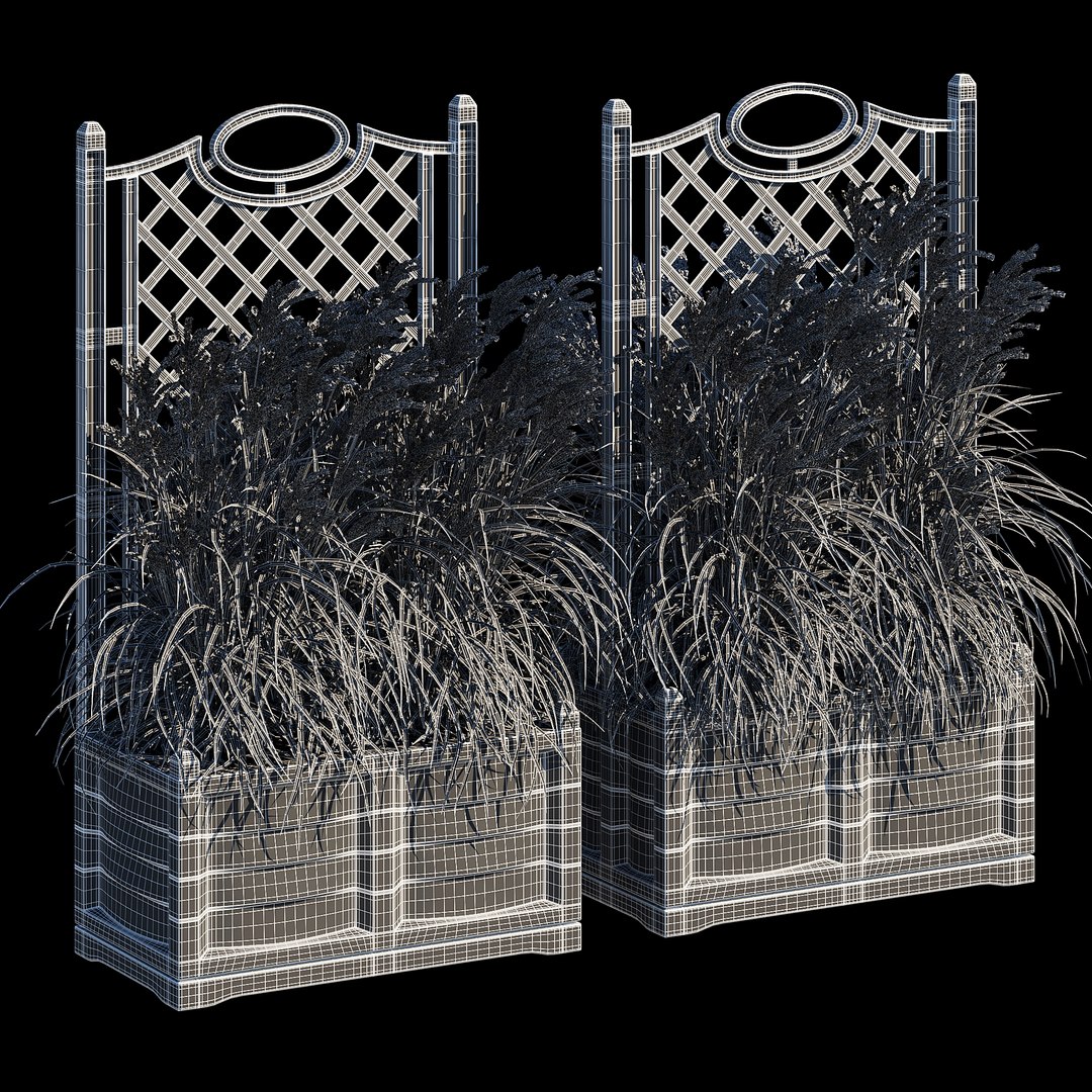 3D Bama with trellis model - TurboSquid 2034823