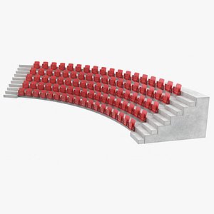 Curved Concrete Bleachers