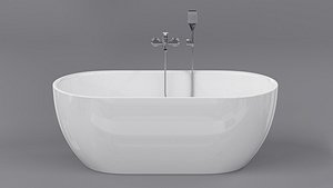 freestanding bathtub 3D model