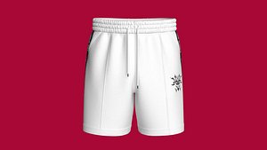 3D Men Printed Street Tape Sports Shorts