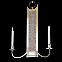 alan knight lighting Moritz Rock Crystal Sconce