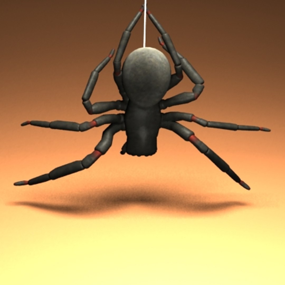 Maya Rigged Spider