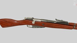 Mosin Nagant (high poly)