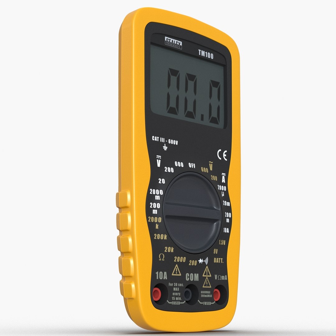 Multimeter Realistic 3d Model