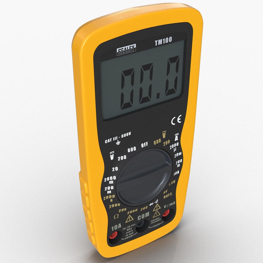 Multimeter Realistic 3d Model
