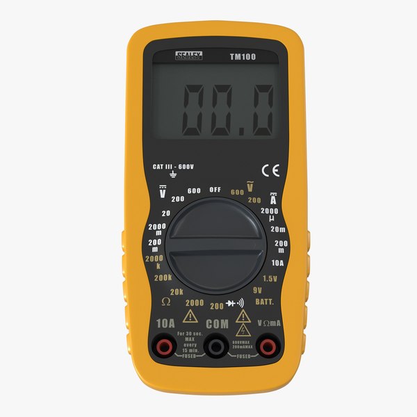 multimeter realistic 3d model