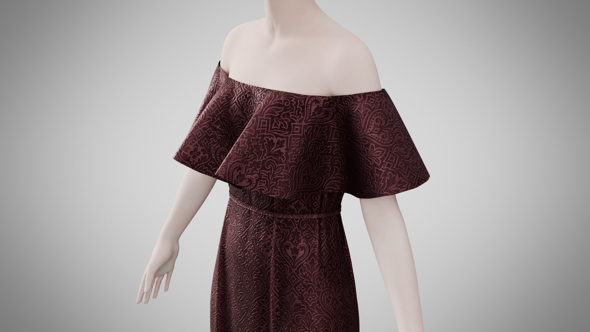 Dress 18 Chocolate Velvet With Design 3D model https://p.turbosquid.com/ts-thumb/vx/upVSIt/DI/4/jpg/1758792950/1920x1080/fit_q87/dd10beedacd72408e24ab5891820264a8a206fe3/4.jpg