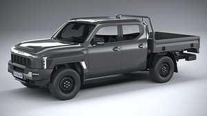 3D Kia Tasman Cargo DoubleCab 2026