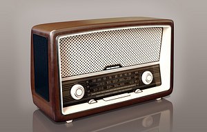 Retro Radio model