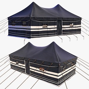 3D model Arabian tent
