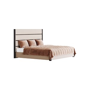 Casa Padrino luxury double bed frame 3D model