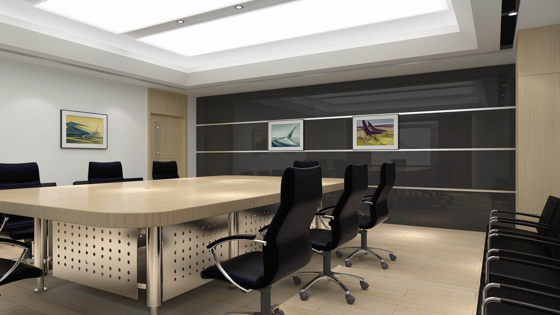 3D Conference Room 12 Model - TurboSquid 2181032