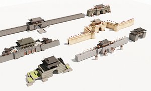 Ancient Chinese architecture city gates and towers Ancient Gate Tower