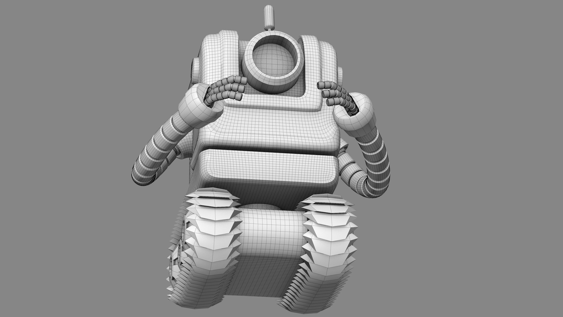 Crawler Robot Character 3D - TurboSquid 2158895