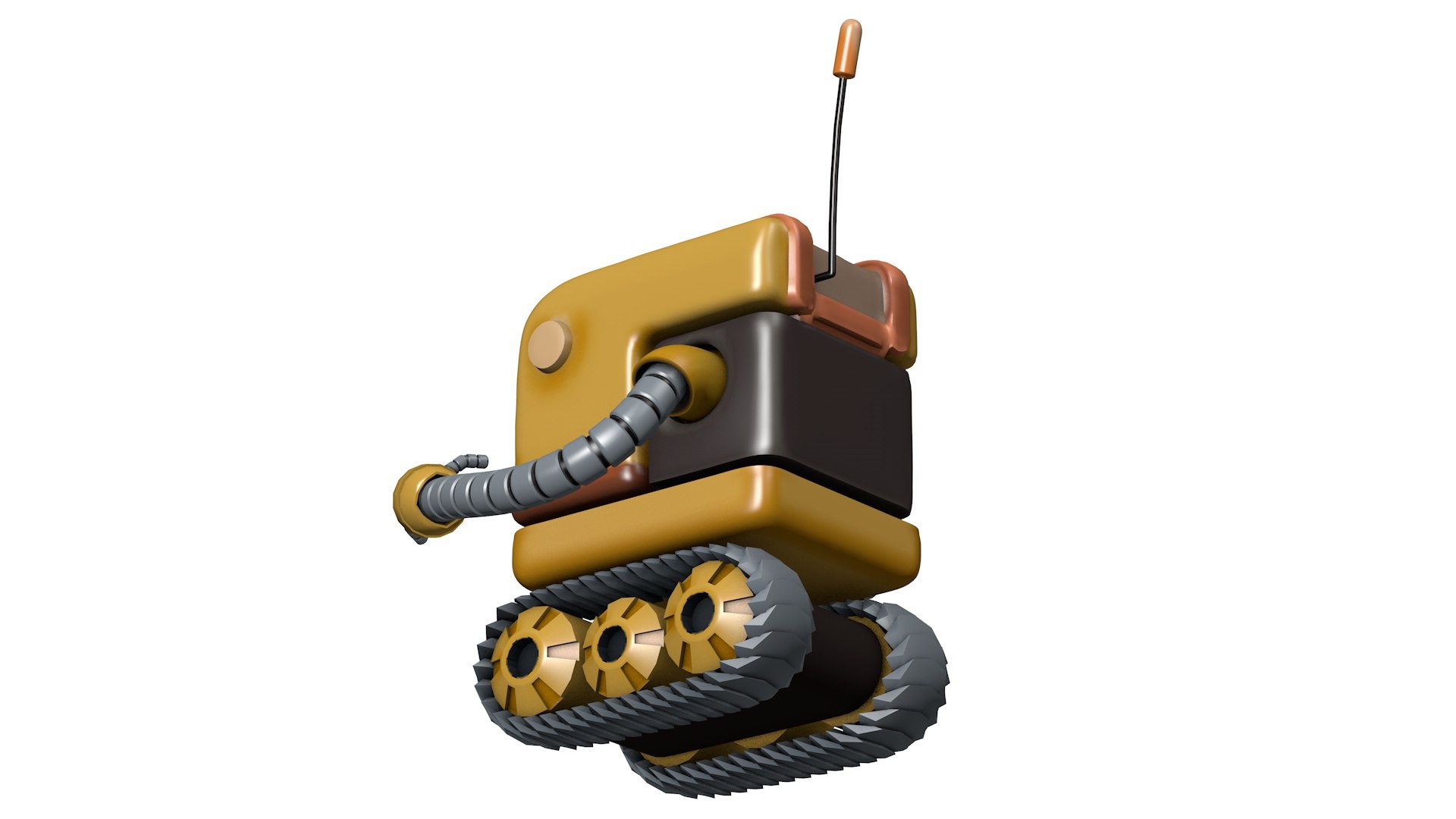 Crawler Robot Character 3D - TurboSquid 2158895