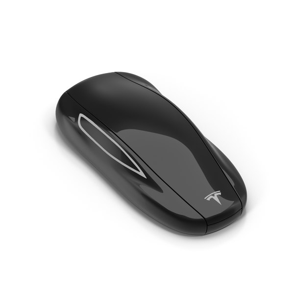 3d tesla s key fob