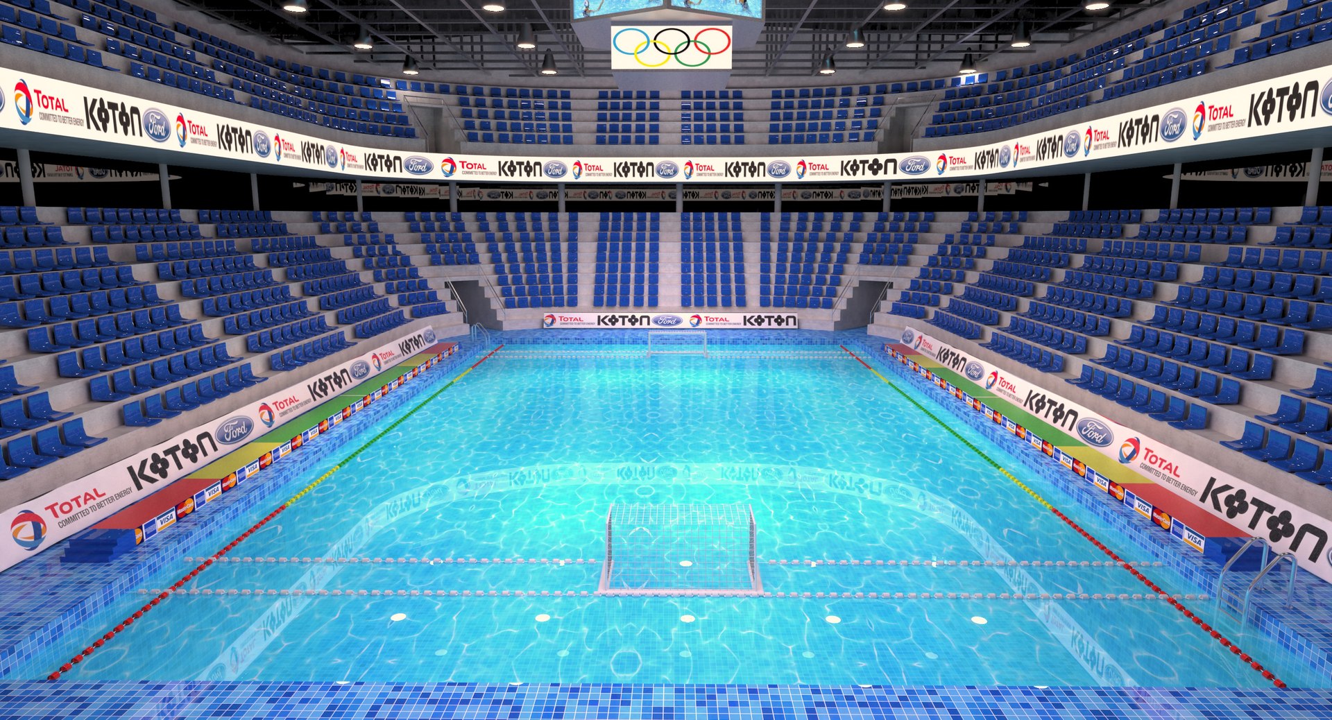 Arena Water Polo 3d - Turbosquid 1187257