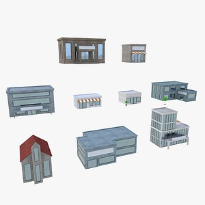 City Building 3D model