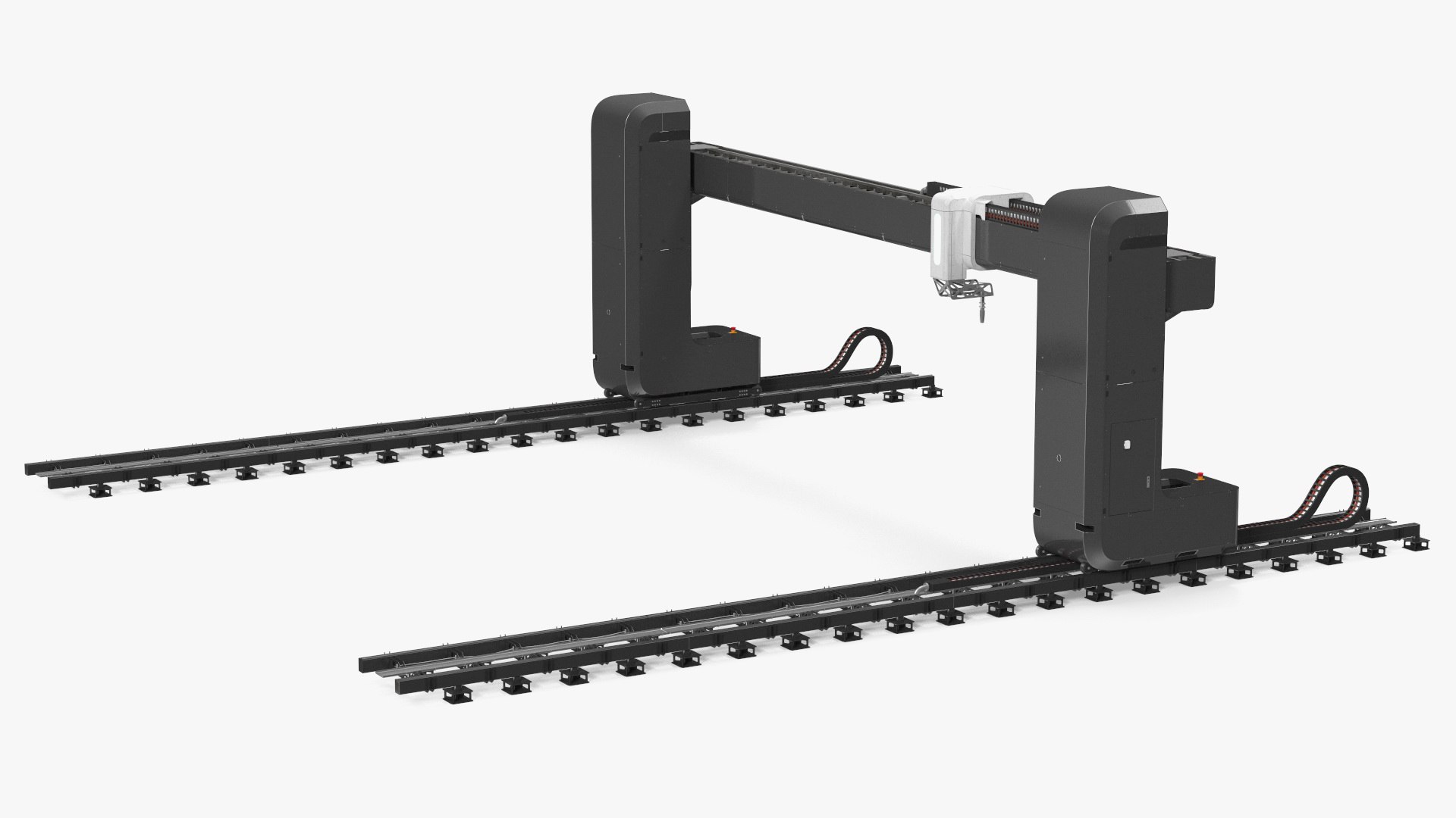 3D Printer Black for Homes Building 3D model preview