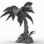 cartoon palm tree 3d model