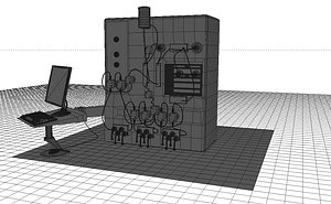 3d model equipment pharmaceutical industry