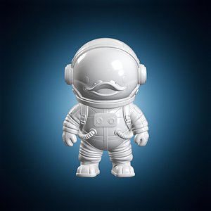 Astronaut Duck 3D Print Model 3D