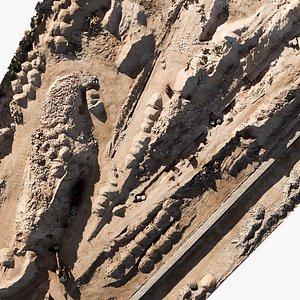 3D Scanned Big Construction Site