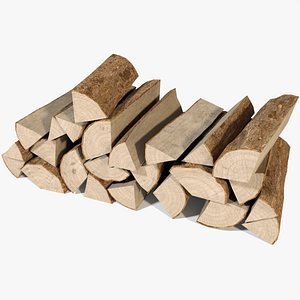 3D Firewood Stack