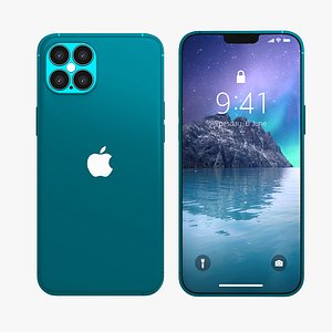 iphone 12 3D model