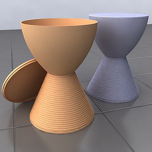 prince aha stool 3d max