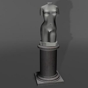 venus sculpture 3d model