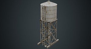 water tank 1b 3D