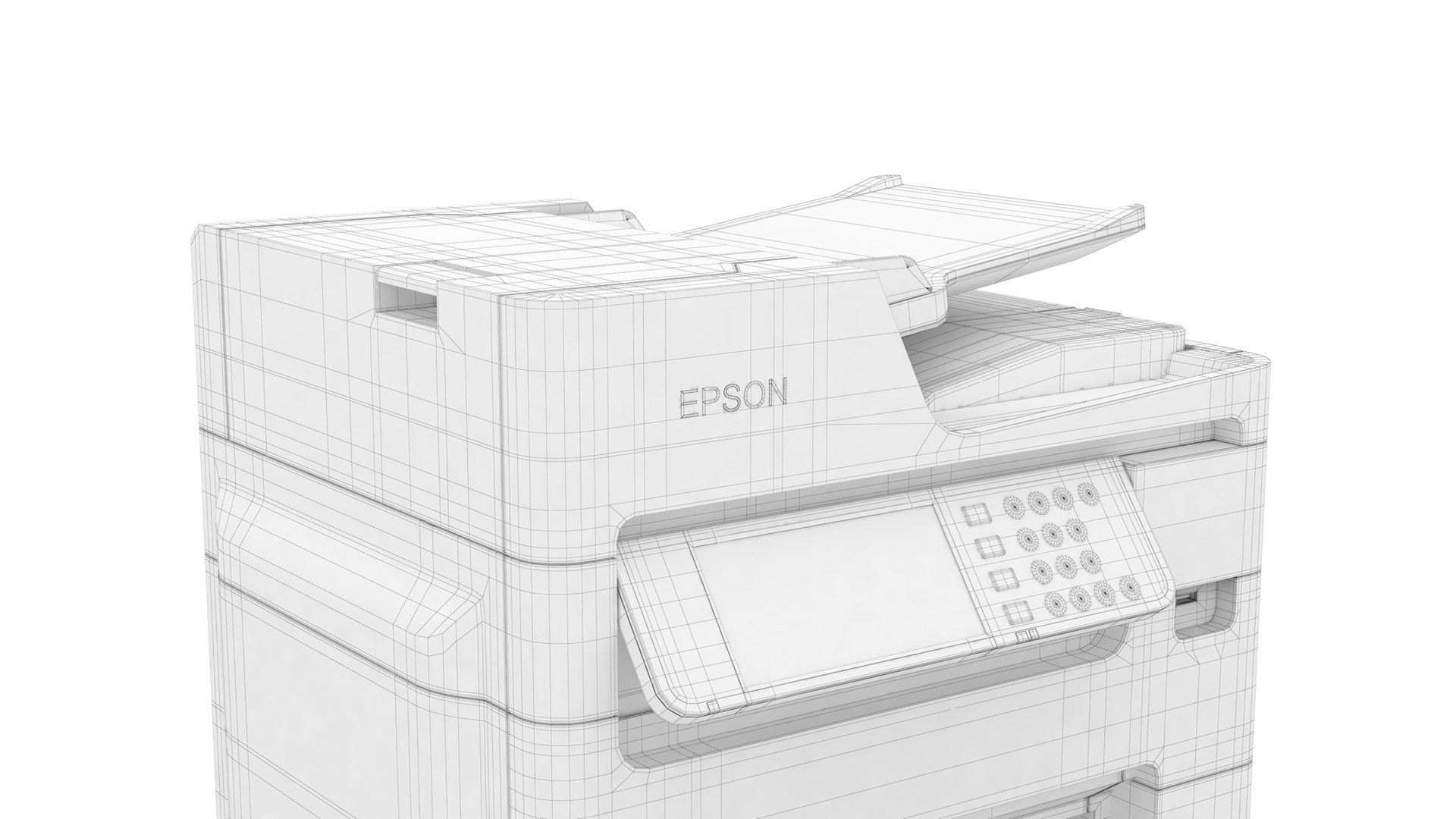 3D WorkForce Pro WF-C879R Multifunction Color Printer Model ...