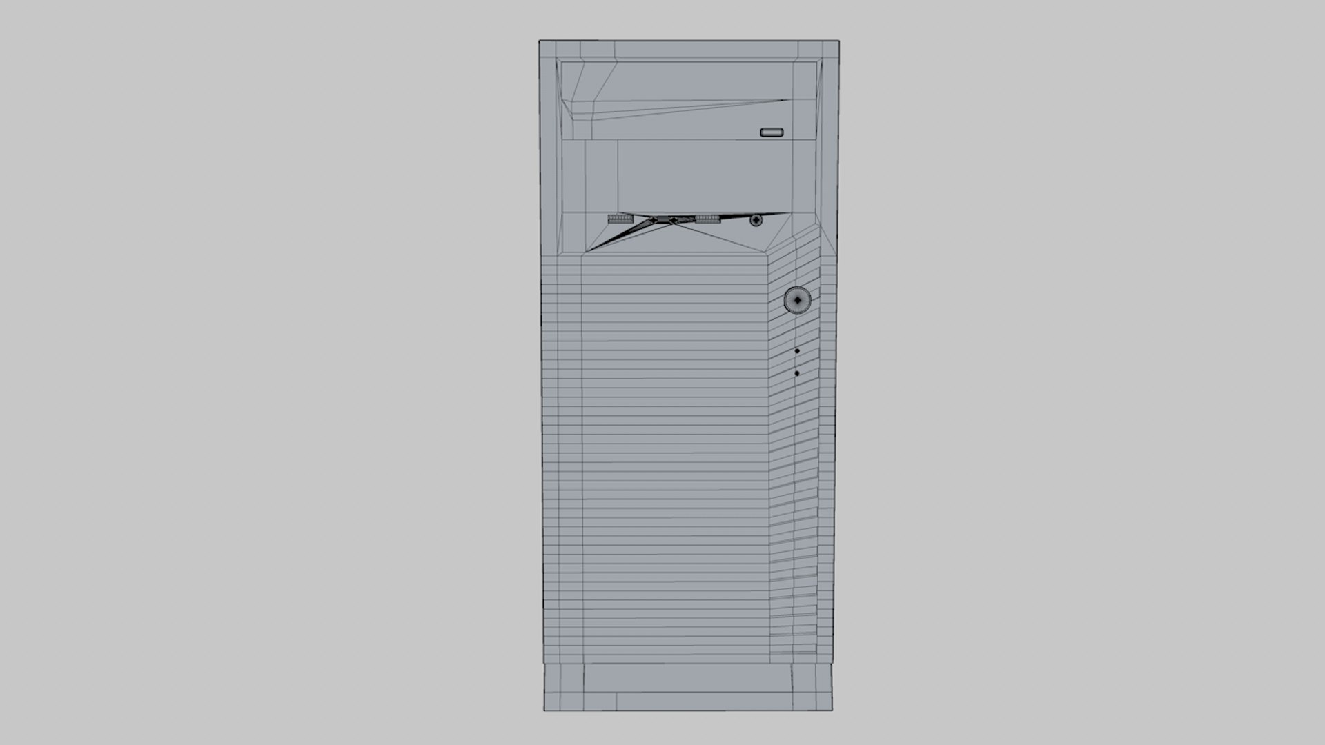 Pc Case Model - TurboSquid 1342972