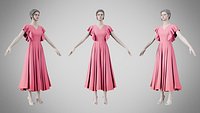 Dress 45 Brink Pink