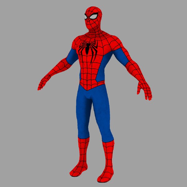 Spider Man Unreal Engine Pose 3D model - TurboSquid 1946630