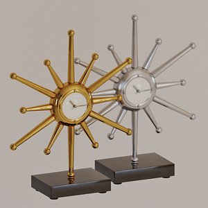 Global Views Star Desk Clock