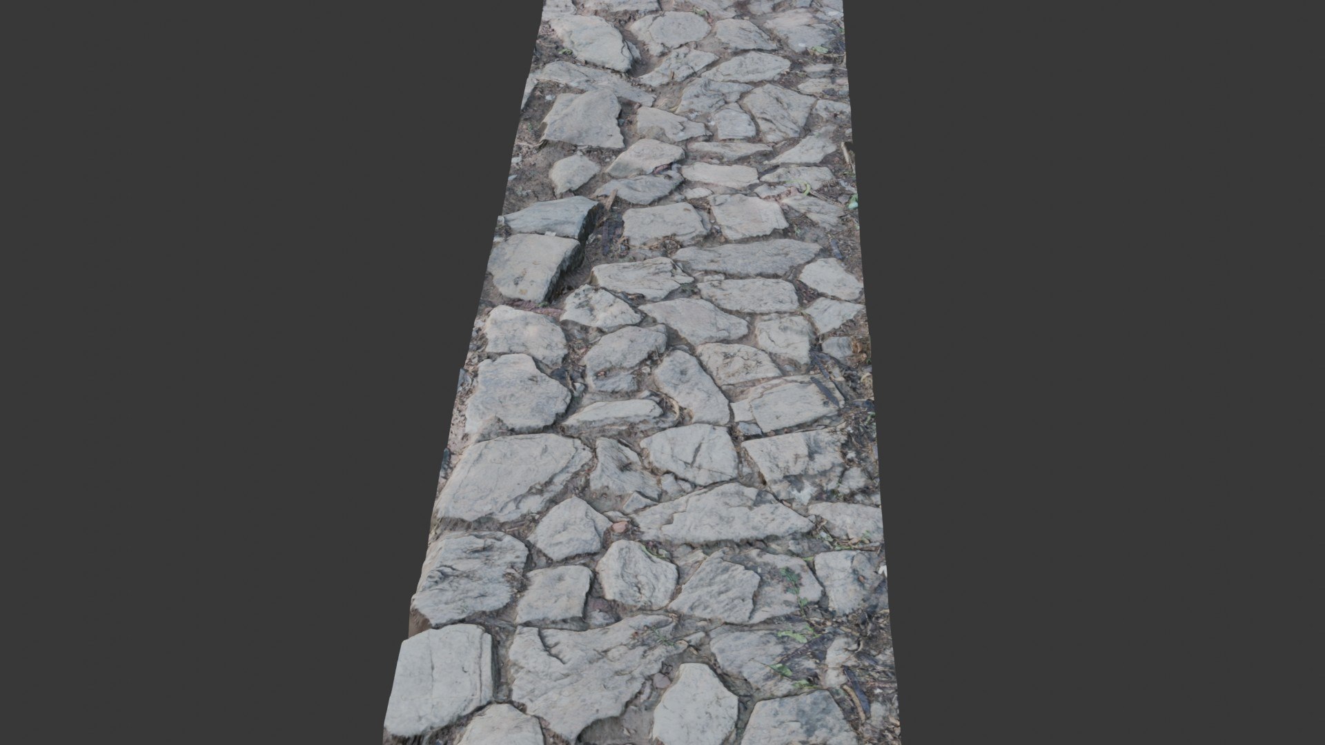 Old Stone Pathway Scan Model - TurboSquid 2395268